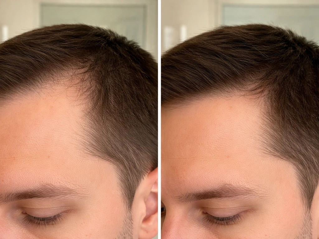 how to grow hair back on temples