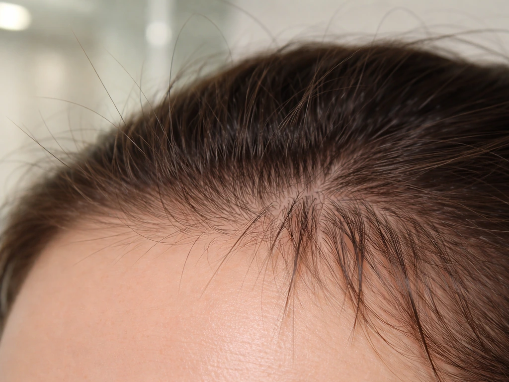 how to grow hair around hairline